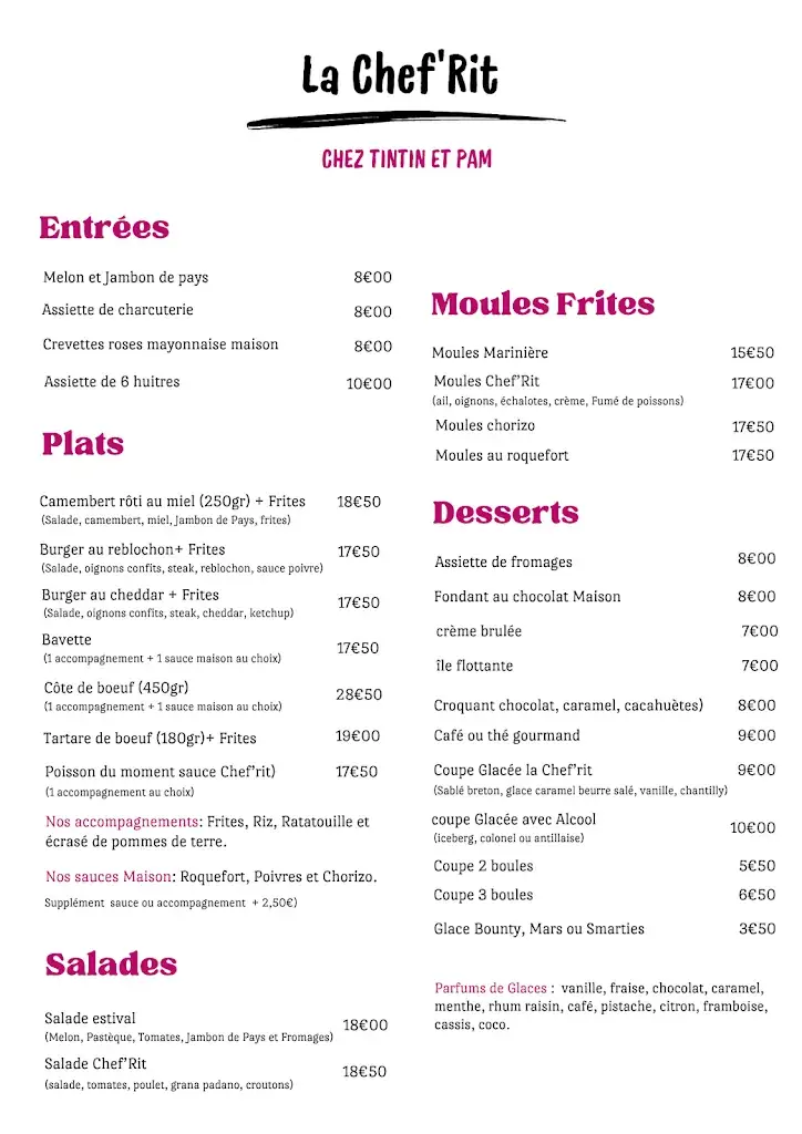 Menu_La Chef'Rit_Saint-Michel-Chef-Chef_immagine_1