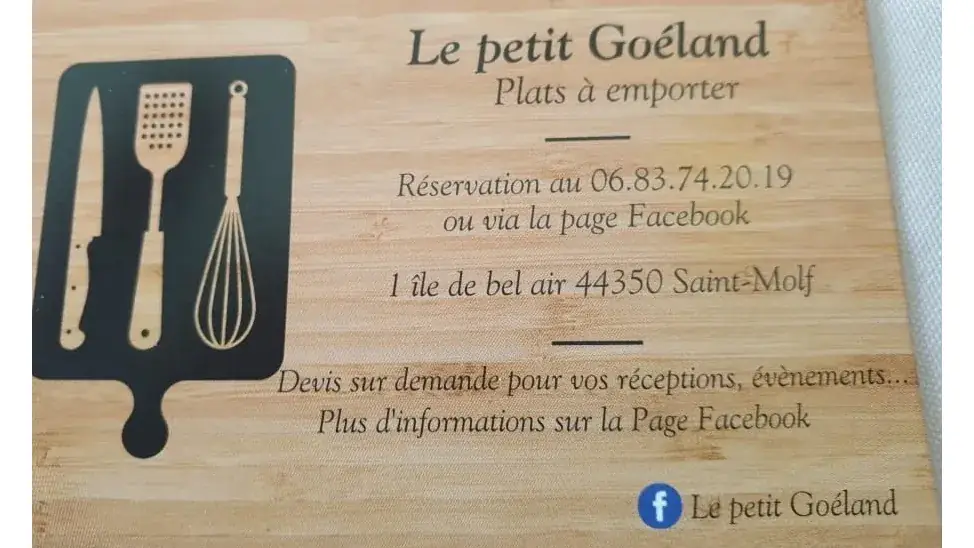 LE PETIT GOELAND restaurant in Saint-Molf