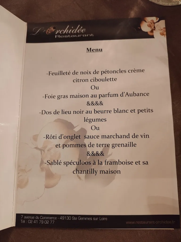 Menu_L'Orchidée_Sainte-Gemmes-sur-Loire_image_1