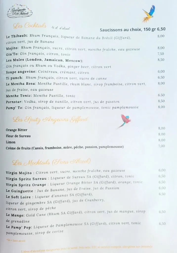 Menu_Guinguette de Port-Thibault_Sainte-Gemmes-sur-Loire_image_3