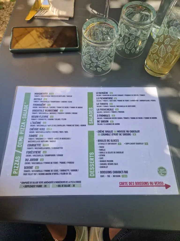 Menu_le Jardin en Cuisine_Sainte-Hermine_imagen_1