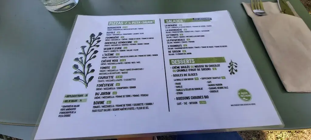 Menu_le Jardin en Cuisine_Sainte-Hermine_imagen_2