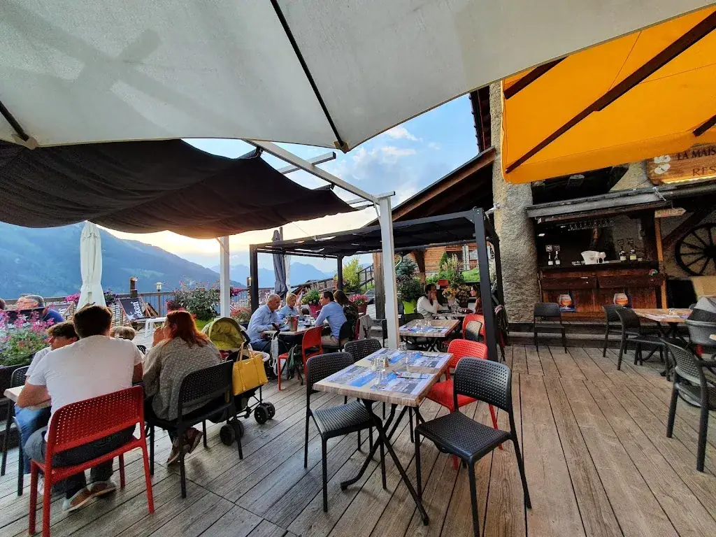 La Maison à Colonnes restaurant in Sainte-Foy-Tarentaise