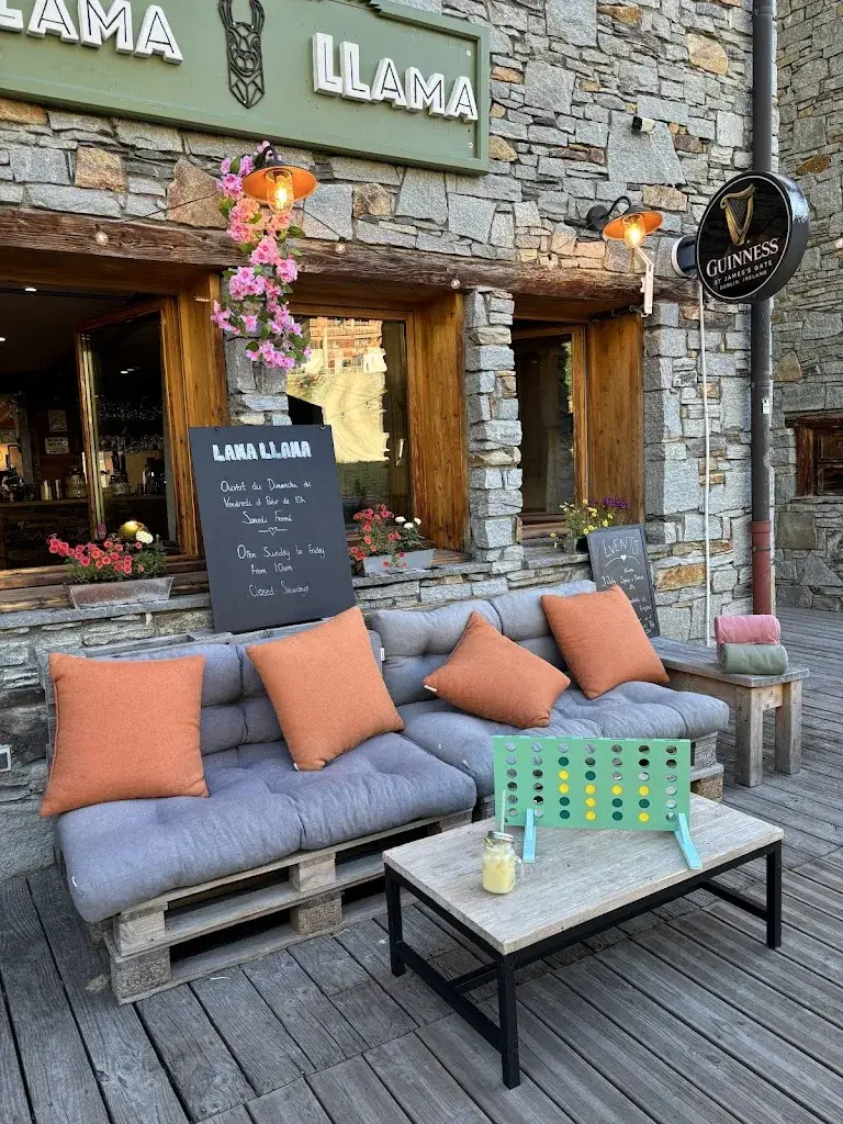 Lama Llama restaurant in Sainte-Foy-Tarentaise