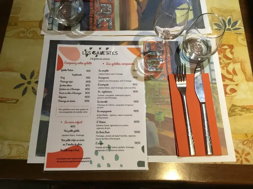 Menu_Crêperie Chez Laurette_Murat_image_1