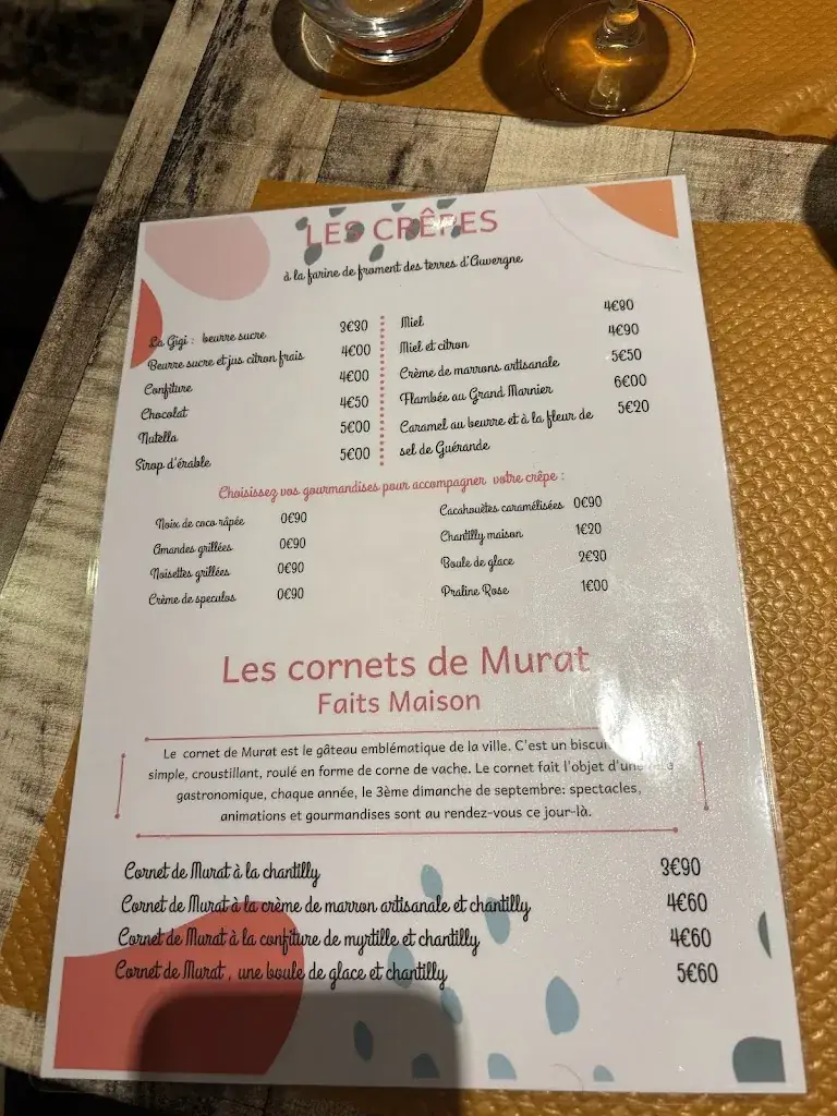 Menu_Crêperie Chez Laurette_Murat_image_3
