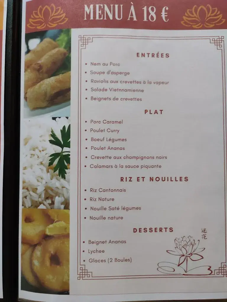 Menu_Restaurant A DONG_Sainte-Cécile-les-Vignes_image_1