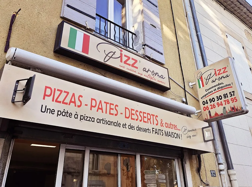 Pizz'aroma restaurant in Sainte-Cécile-les-Vignes