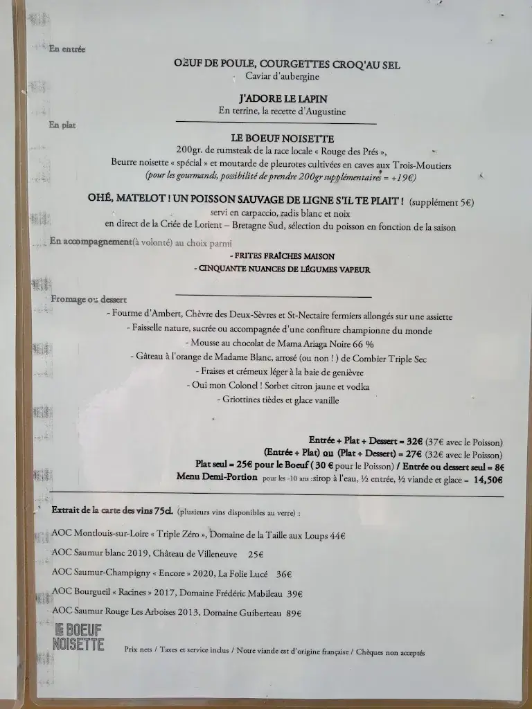 Menu_LE BOEUF NOISETTE_Saumur_image_4