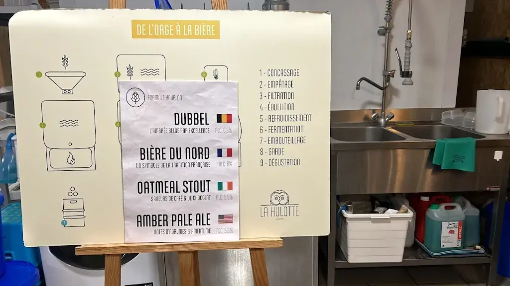 Menu_La Hulotte - Brasserie & Distillerie_Sautron_image_1