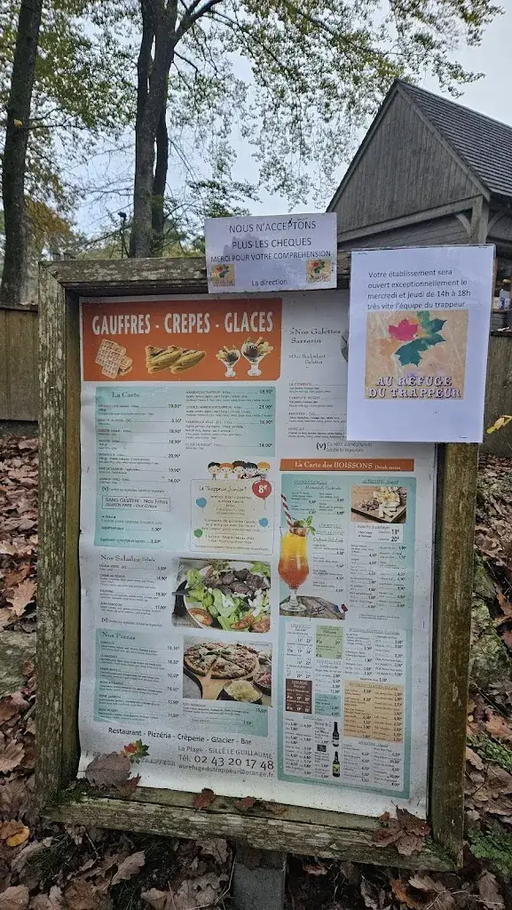 Menu_Au Refuge du Trappeur_Sillé-le-Guillaume_image_4