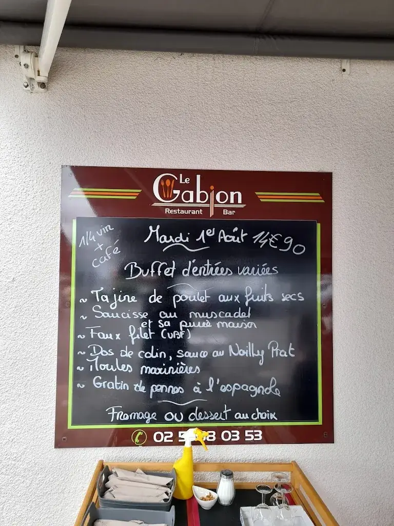 Menu_RESTAURANT LE GABION Soullans_Soullans_image_1
