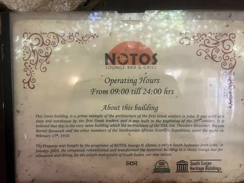 C Nyapule_Notos Lounge Bar & Grill_Sudan_review