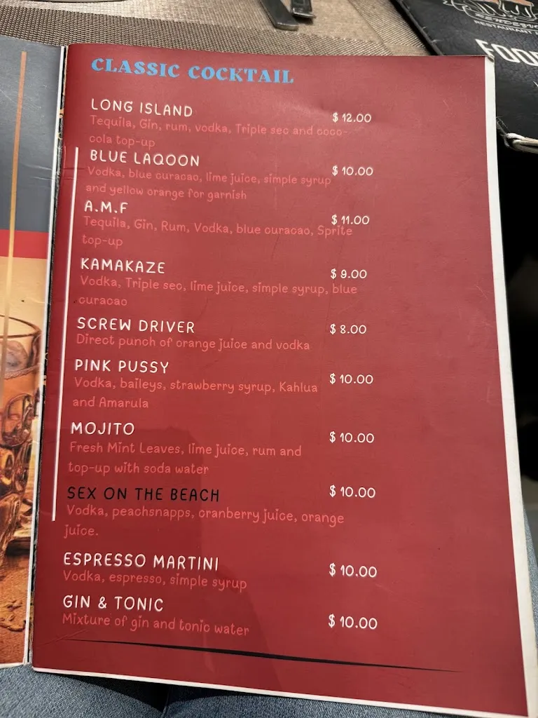 Menu_Rendezvous Rooftop and Pub_Sudan_immagine_4