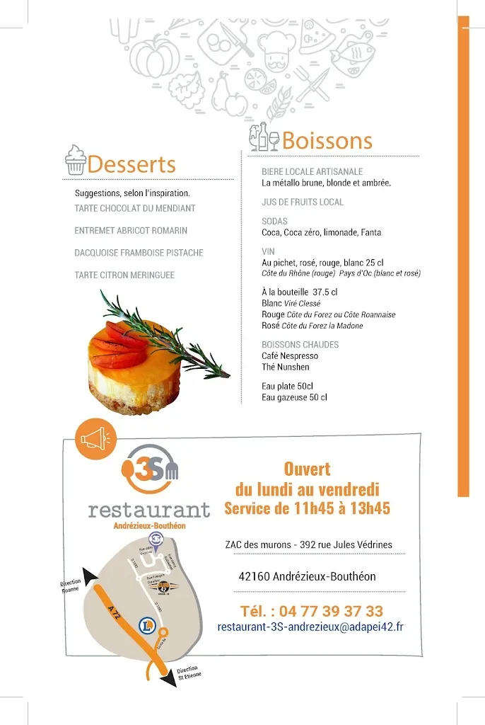Menu_Restaurant 3S_Andrézieux-Bouthéon_image_2
