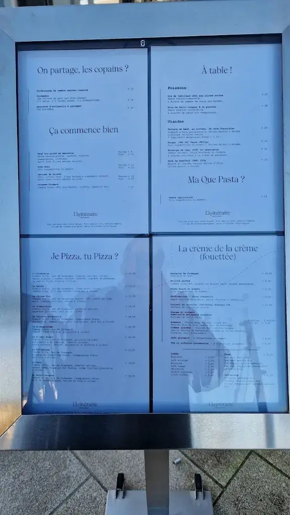 Menu_L'Itinéraire_Treillières_image_3