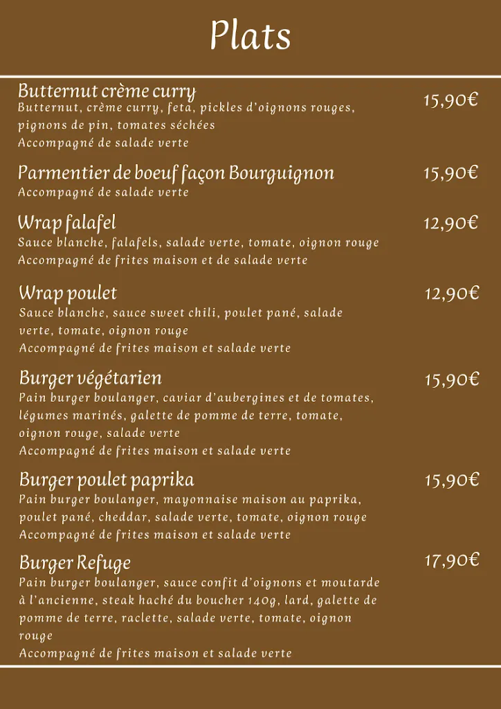 Menu_Le Bernadette_Moûtiers_image_1