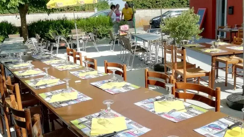 La Petite Gare restaurant in Triaize