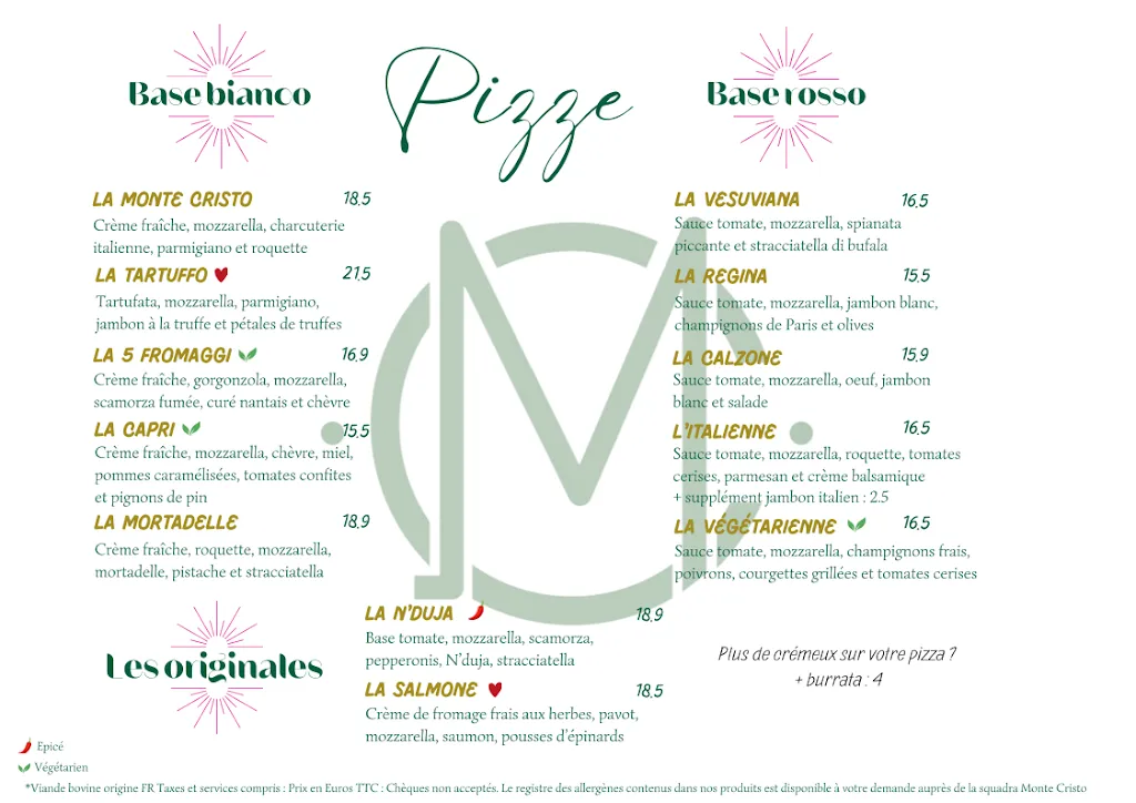 Menu_Le Monte Cristo_Vertou_image_3