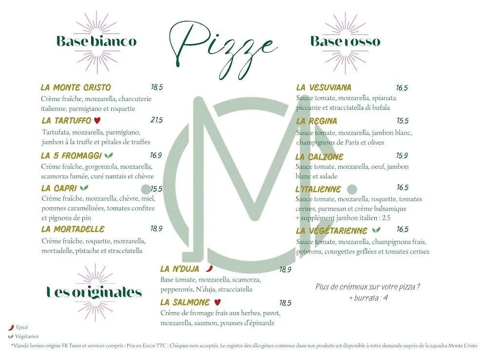 Menu_Le Monte Cristo_Vertou_image_4