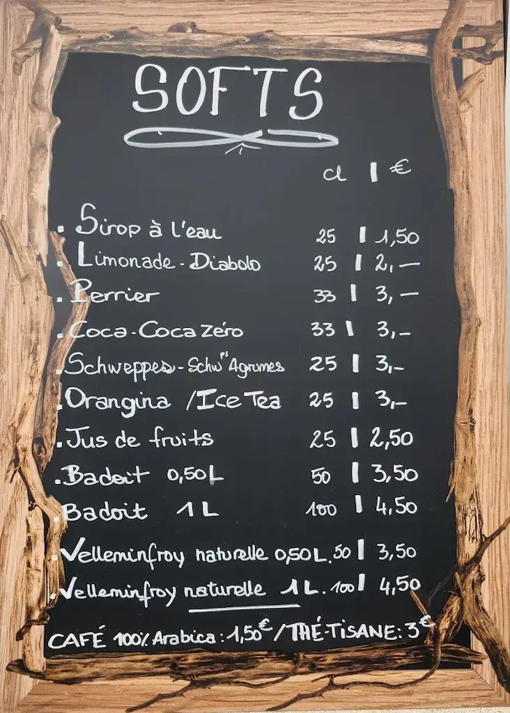 Menu_L'Estaminet - Bar Brasserie_Vieillevigne_image_2