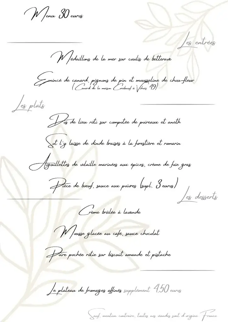 Menu_Restaurant L'Etape Gourmande Vihiers_Lys-Haut-Layon_image_3