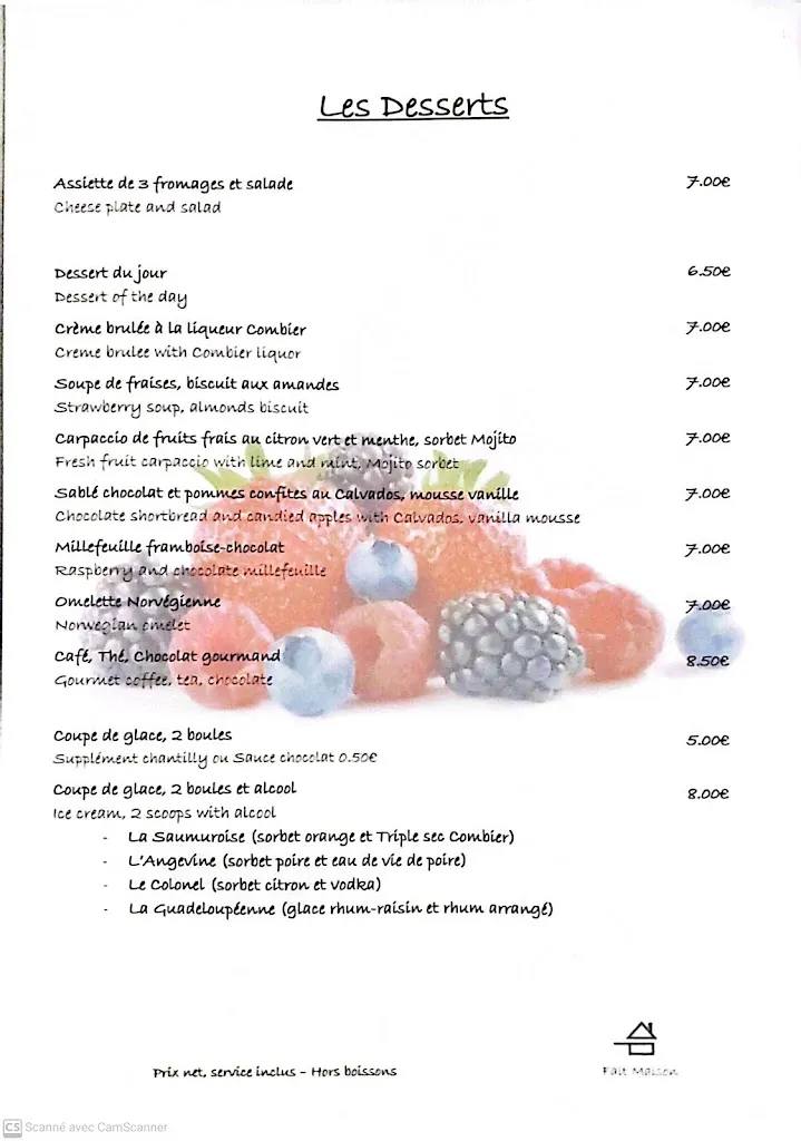 Menu_Restaurant Le St Paul_Vivy_image_3