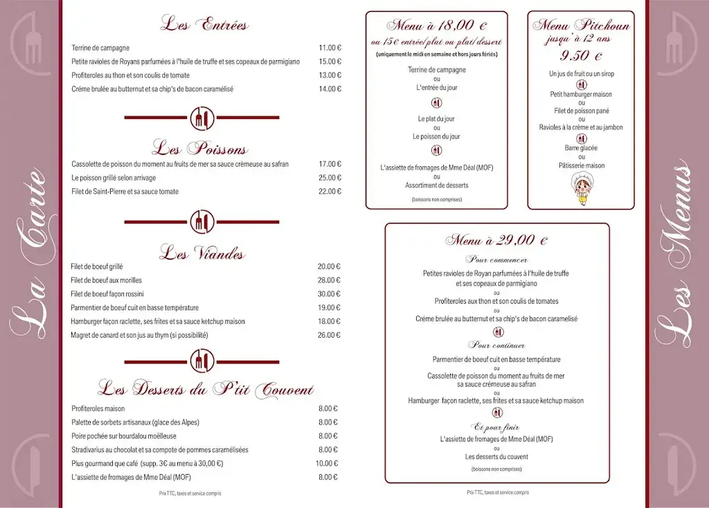 Au P'tit Couvent_Alleins_menu_image_1