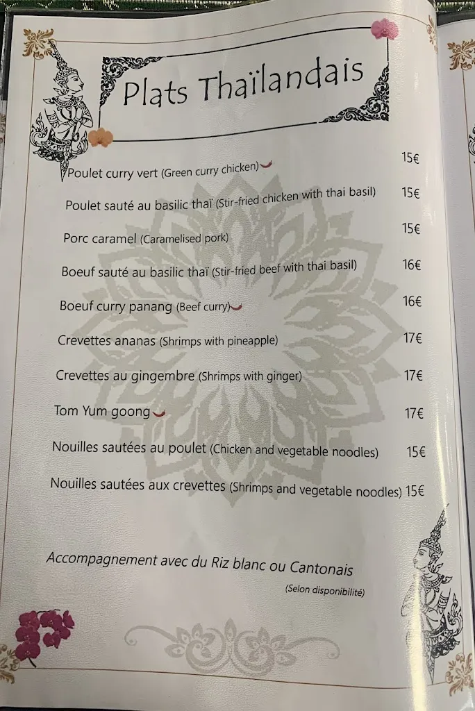 Menu_Maï Thaï_Moûtiers_image_2