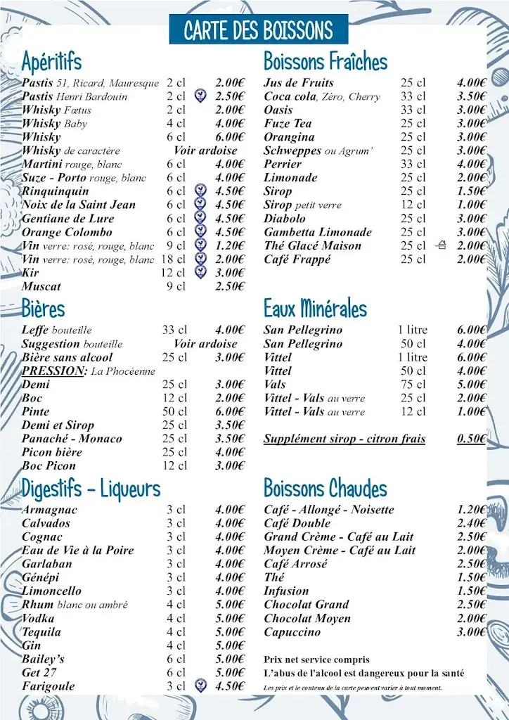 Menu_Bistrot Des Alpes ( Bistrot De Pays, Restaurant, Traiteur, Portage de repas, Gîte)_Cruis_image_1