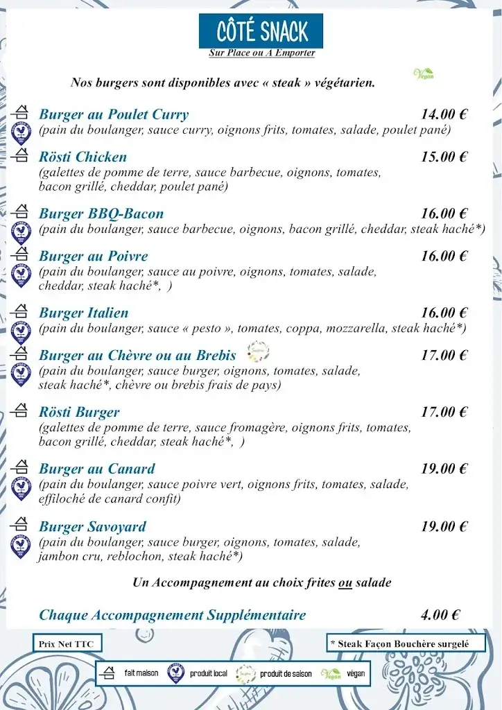 Menu_Bistrot Des Alpes ( Bistrot De Pays, Restaurant, Traiteur, Portage de repas, Gîte)_Cruis_image_2