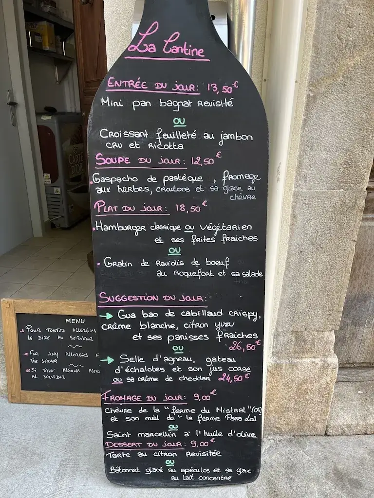 Menu_La Cantine_Moustiers-Sainte-Marie_immagine_2
