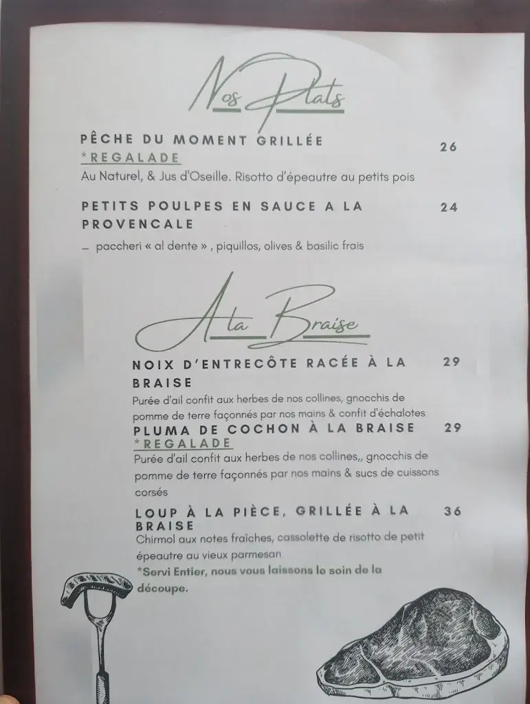 Menü_La Quinta Table Provençale - Restaurant Allauch_Allauch_Bild_3