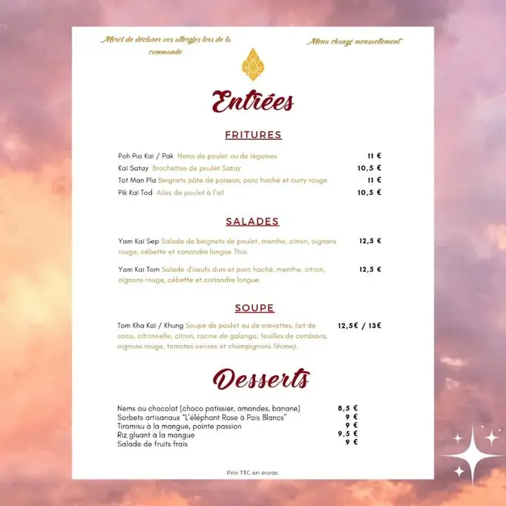 Menu_Jaï Thaï - Restaurant Allauch_Allauch_image_1