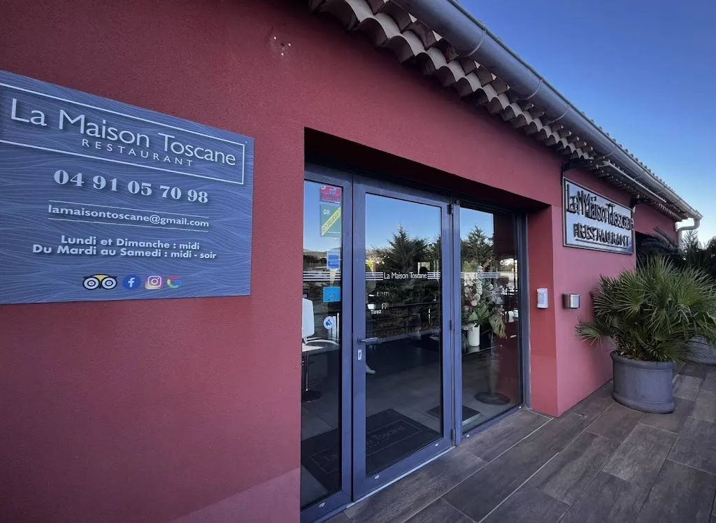 La Maison Toscane restaurant in Plan-de-Cuques