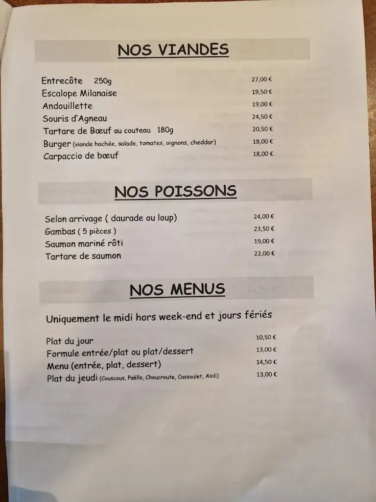 Menu_Bar-Tabac O’Cigales Restaurant Pizzeria_Allauch_image_3