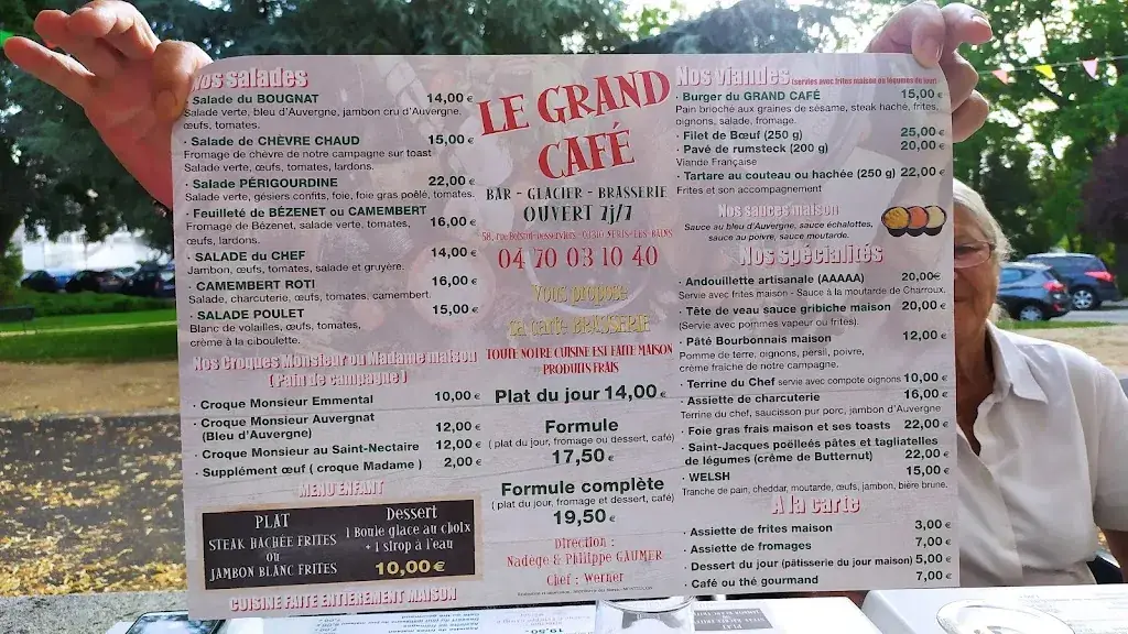 Menu_Le Grand Café_Néris-les-Bains_immagine_1