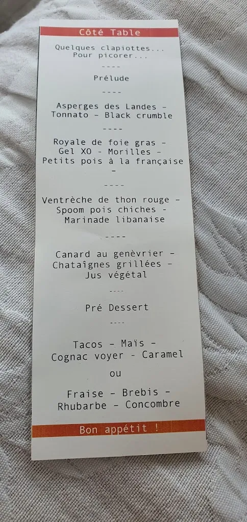 Menu_CÔTÉS TOQUÉS_Néris-les-Bains_image_4
