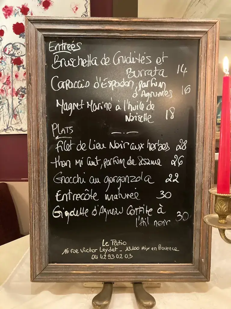 Menü_Le Patio_Aix-en-Provence_Bild_3