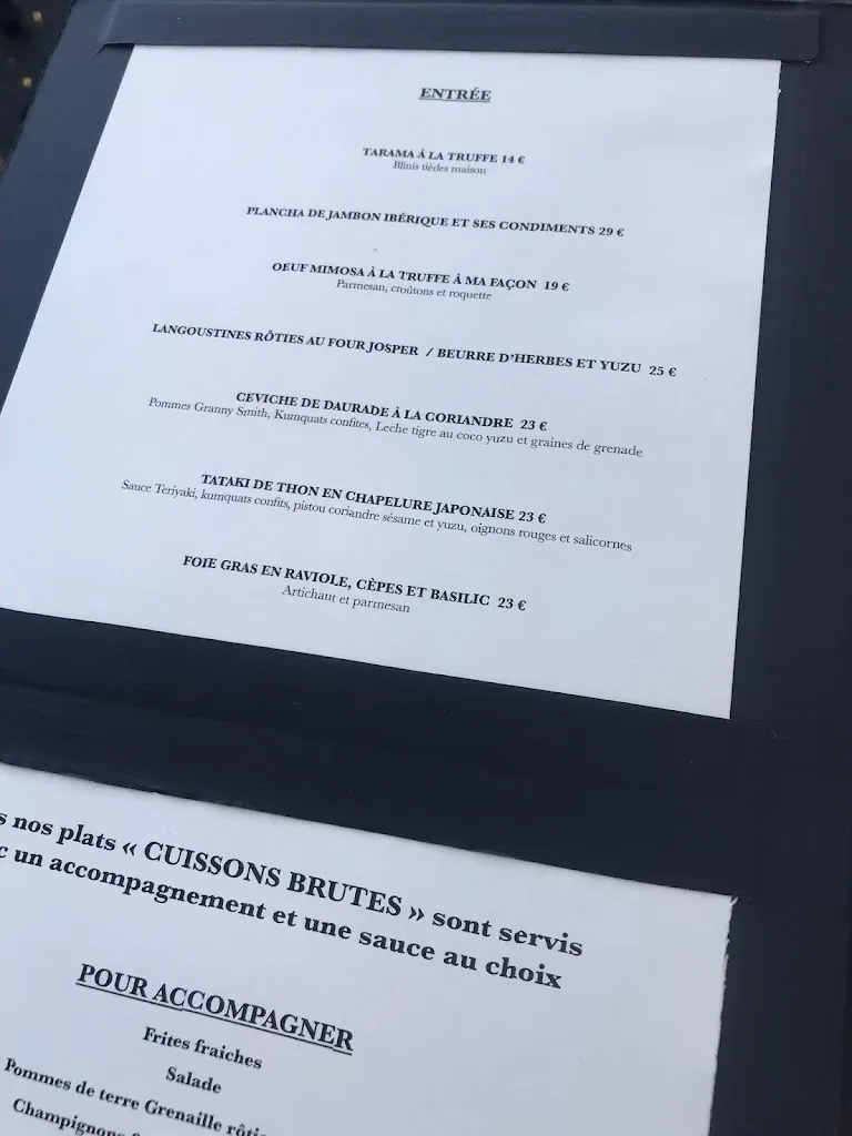 Menu_La Petite Ferme_Aix-en-Provence_image_3