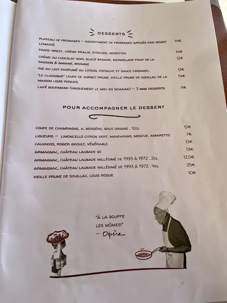 Menu_O'père, Cuisine d'Amour Restaurant_Aix-en-Provence_immagine_2