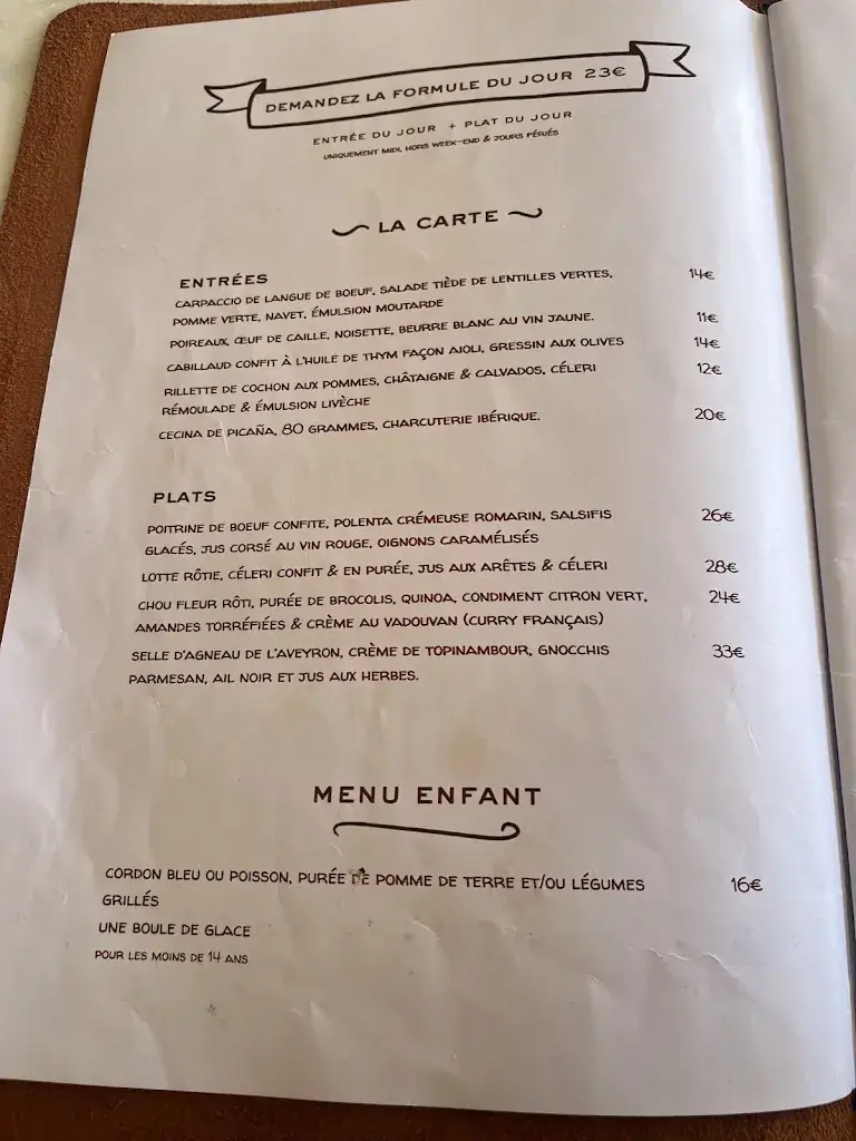 Menu_O'père, Cuisine d'Amour Restaurant_Aix-en-Provence_immagine_4
