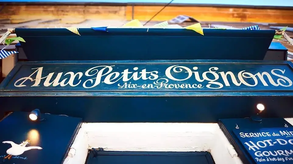 Aux Petits Oignons ristorante a Aix-en-Provence