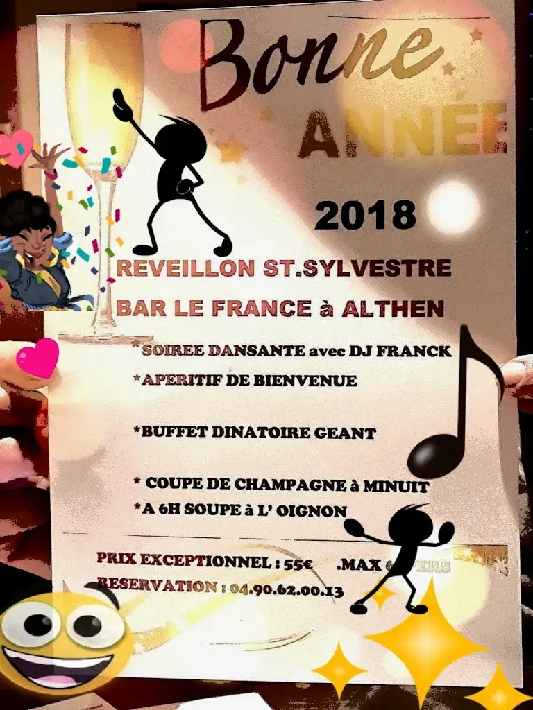 Menu_Café restaurant LE FRANCE_Althen-des-Paluds_image_1