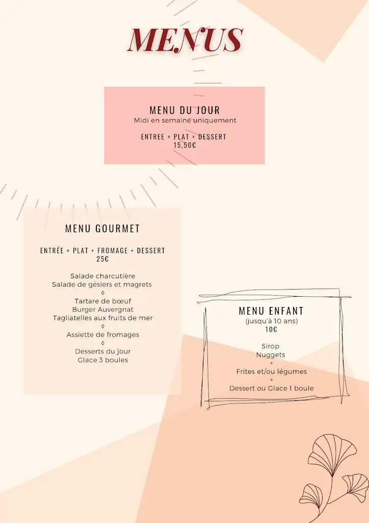 Menu_Chez TooYouToo : Café-Bar-Restaurant_Néris-les-Bains_immagine_2