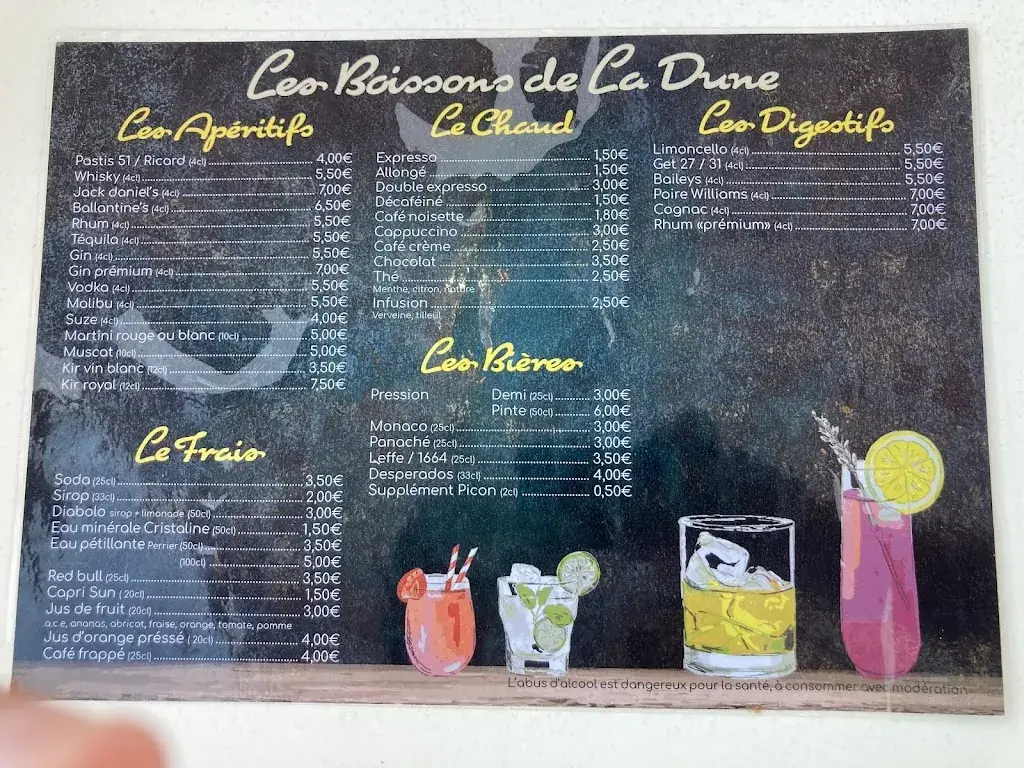 Menu_Snack De La Dune_Monteux_image_4