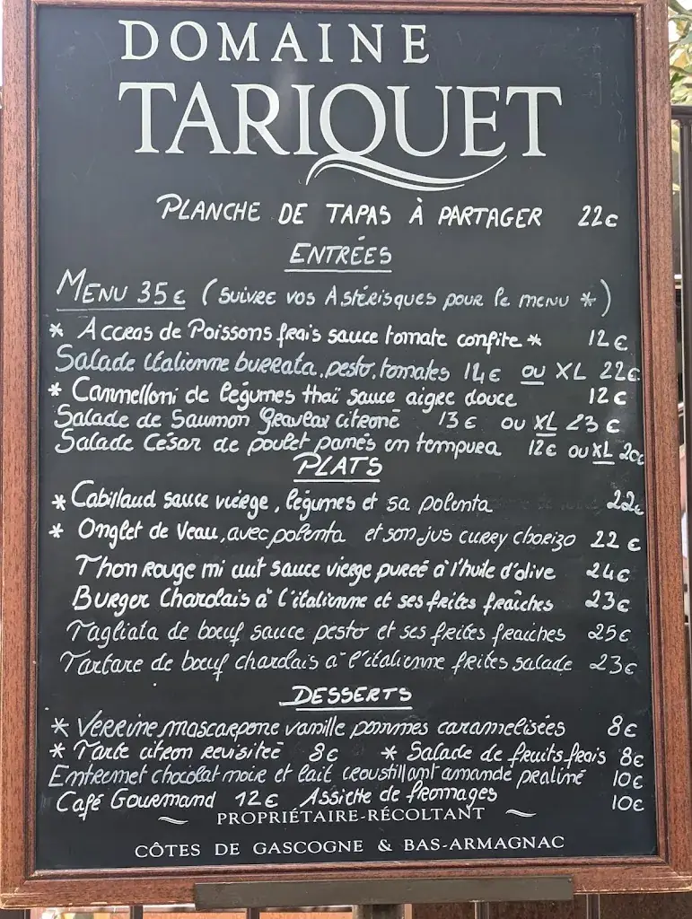 Menu_La Presqu'Ile_Bédarrides_image_1