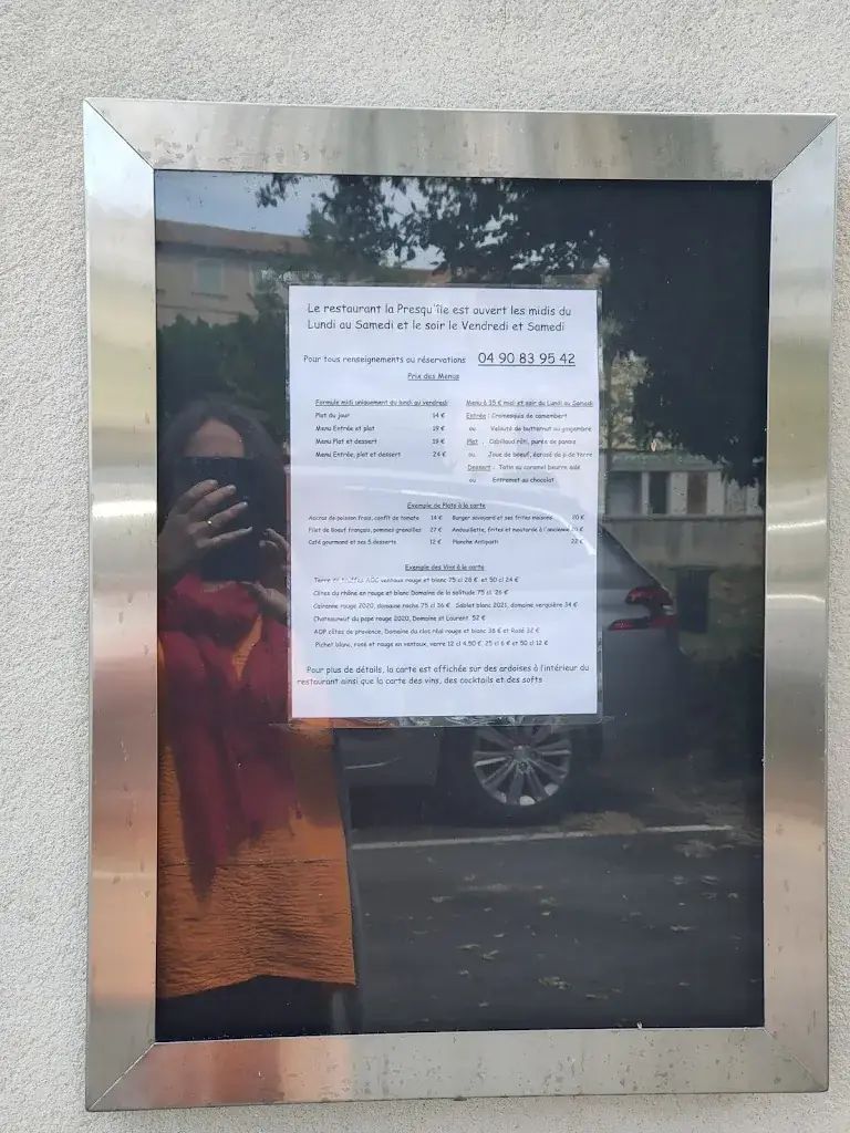Menu_La Presqu'Ile_Bédarrides_image_4