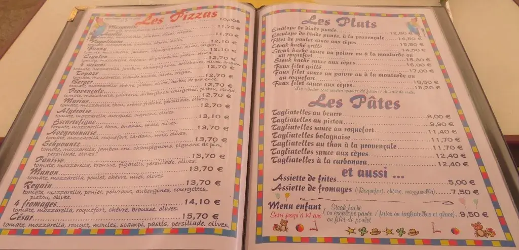 Menu_Le César_Annot_image_2