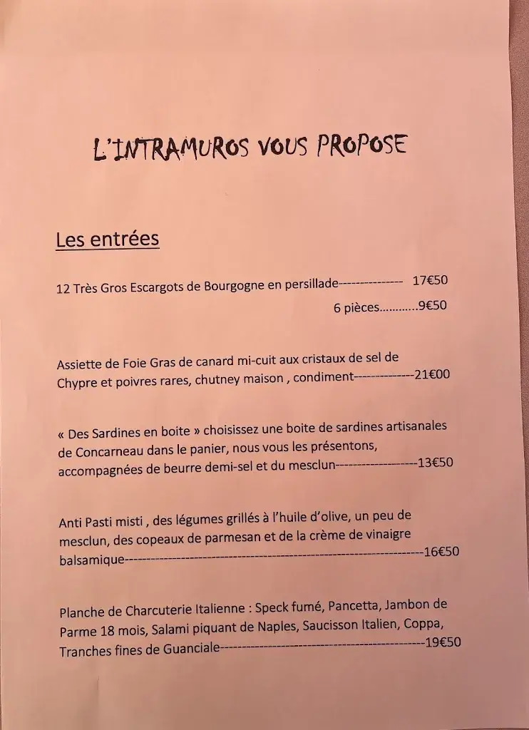 Menu_L'Intramuros Restaurant et Rhumerie_Apt_image_3